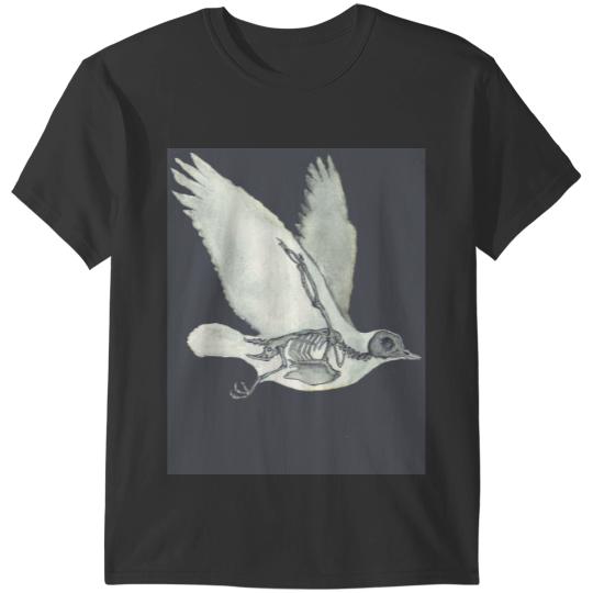 Bird Skeleton Animal Dove Anatomy T-Shirt Shirt Gift Gifts Bird Skeleton Animal T-Shirts