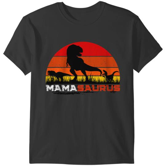 Dino Mamasaurus T Rex Dinosaur Funny Mamasaurus T-Shirts