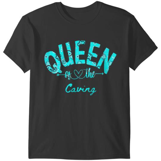 Womens Queen Of Caving T-Shirts