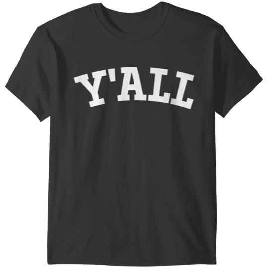 YALL - Yale University College Parody Ivy League T-Shirts