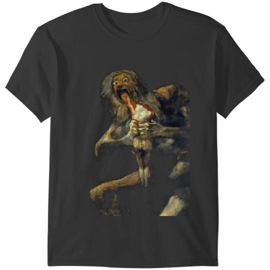 Saturn Devouring His Son T-Shirts