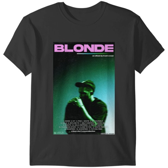 Frank Ocean Blondee Movie Poster T-Shirts