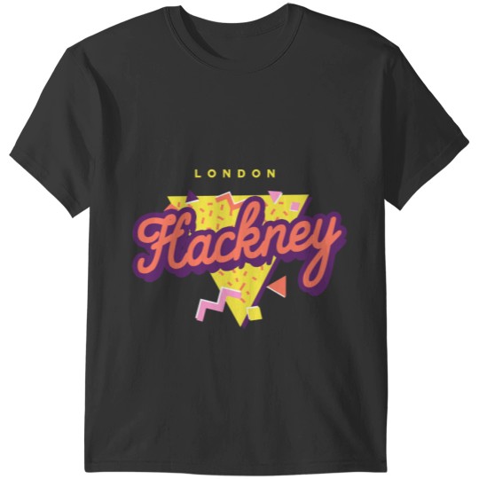 Retro 90s Pop _Hackney_ Vintage London T-Shirts