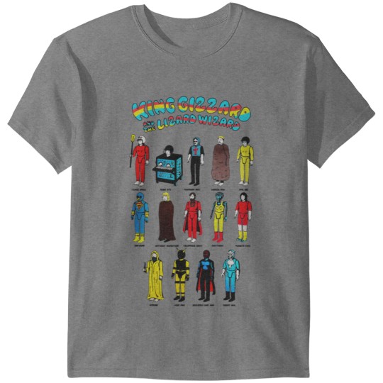 Cute King Gizzard And The Lizard Wizard Toys T-Shirts