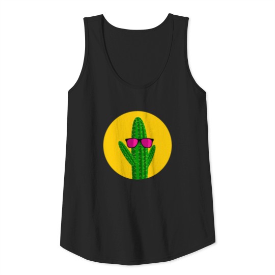 Sunbathing cactus Tank Top