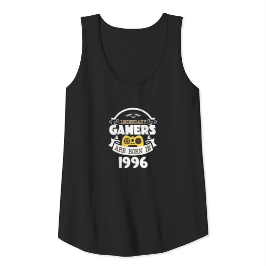 Legendary Gamers Are Born In 1996 Tank Top