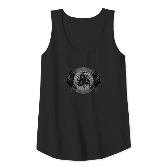 The Twin Ravens of Odin Tank Top