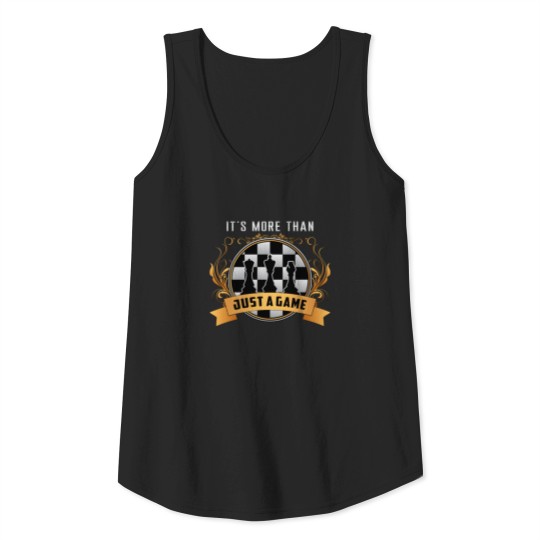 Chess Chess Board Game Checkmate Board Queen Gift Tank Top
