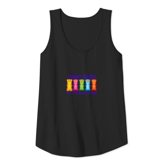 Gummy Bears are passionate animal, funny bear Tank Top