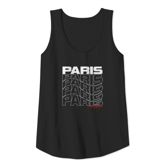 Paris Typography Tank Top