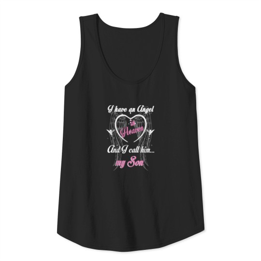 Gift For Parents Loss Son In Memorial My Son Guard Tank Top