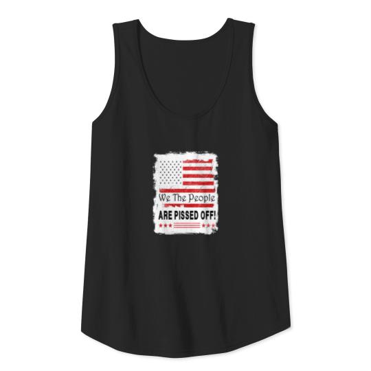 We The People - Are Pissed Off! Parchment Flag Tank Top