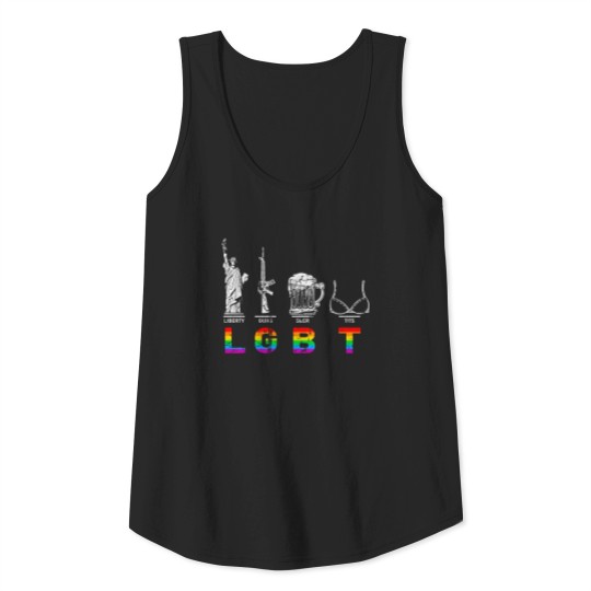 LGBT gay heart homosexuality Vintage Tank Top
