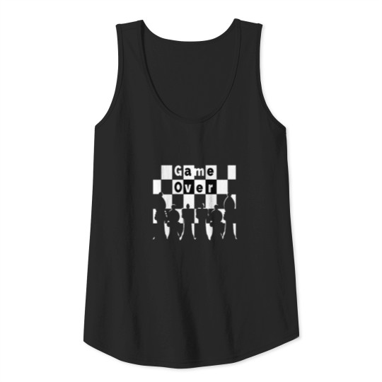Game Over- Chess Board Tank Top