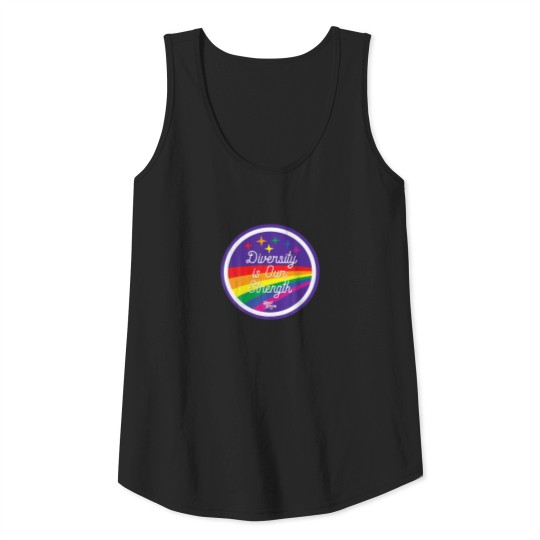 Diversity Is Our Strength For Gay Pride Tank Top