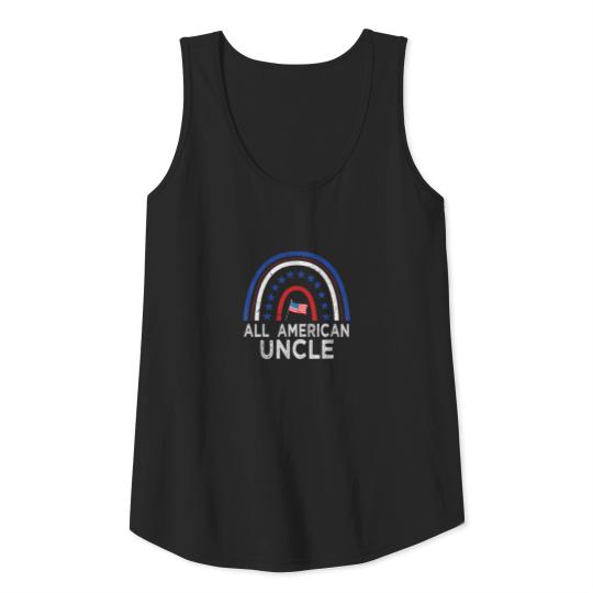 All American Uncle, Tie Dye 4Th Of July Outfits Fo Tank Top