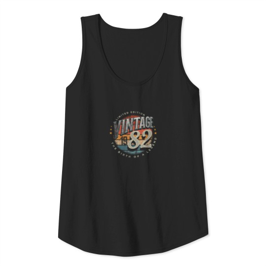 40 Years Old Limited Edition Vintage 1982 - 40Th B Tank Top