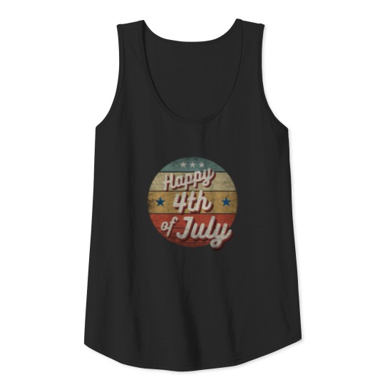 HAPPY 4TH OF JULY Tank Top