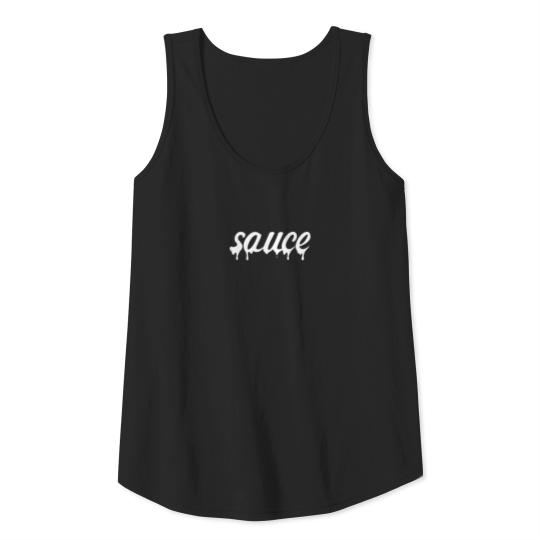 Trend Funny Overload Sauce Melting And Dripping Me Tank Top