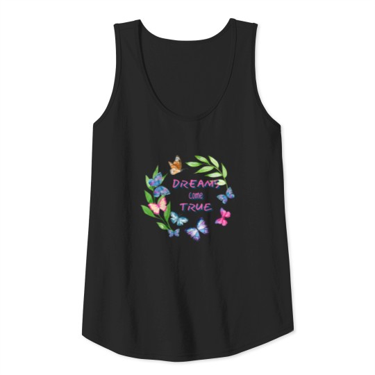 Dreams Come True Growth Mindset Inspiration Tank Top