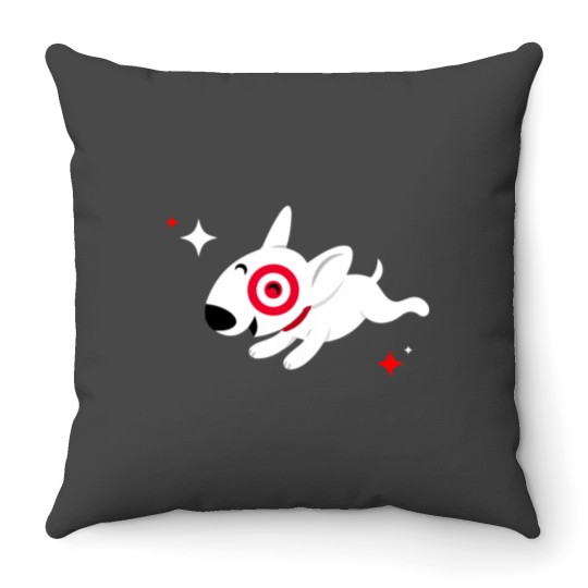 Bullseye Target Team Member Throw Pillows