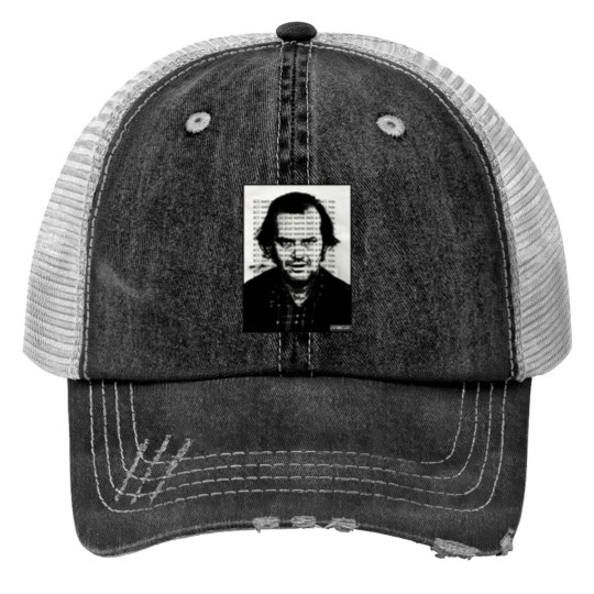 The Shining Jack Nicholson Redrum Horror Splatter Trucker Hats