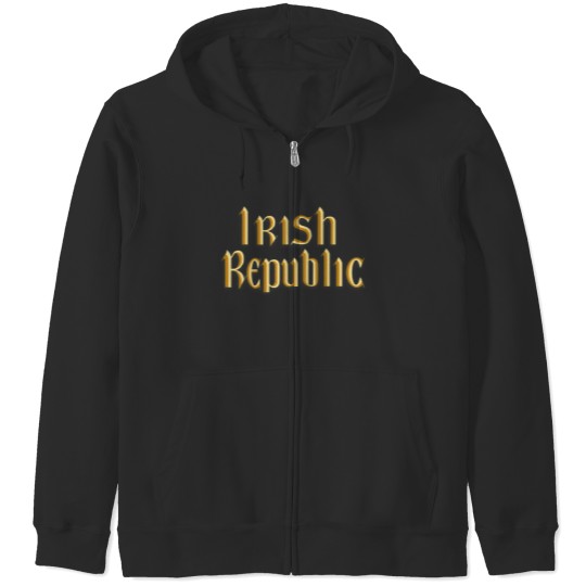 irish republic 1916 easter rising flag Zip Hoodies
