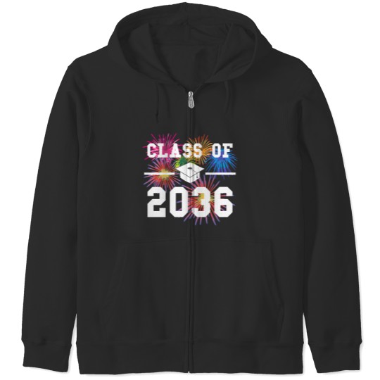 Class Of 2036 Class of 2036 First Day of School Preschool Kindergarten Zip Hoodies