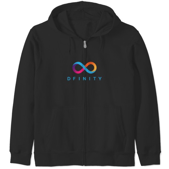 Dfinity Crypto ICP Token Internet computer protocol Cryptocurrency coin - Dfinity - Zip Hoodies