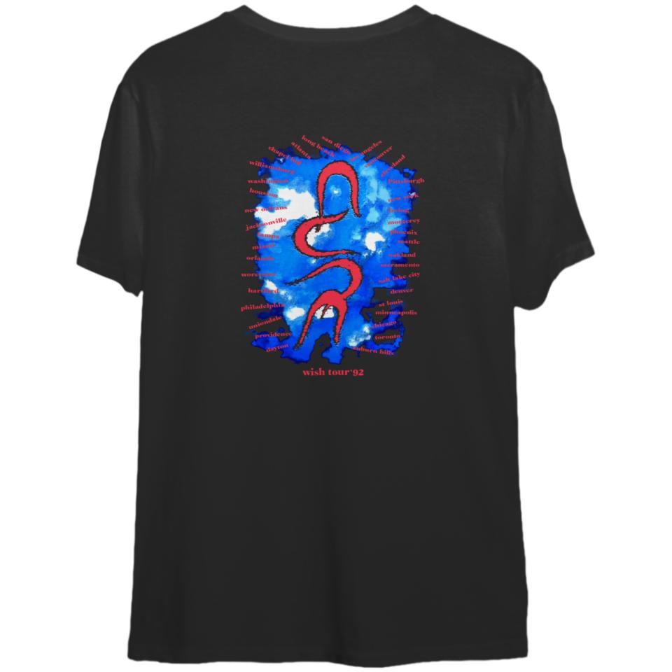 The Cure Wish Tour '92 T-Shirt, The Cure Tour 1992 T-Shirt