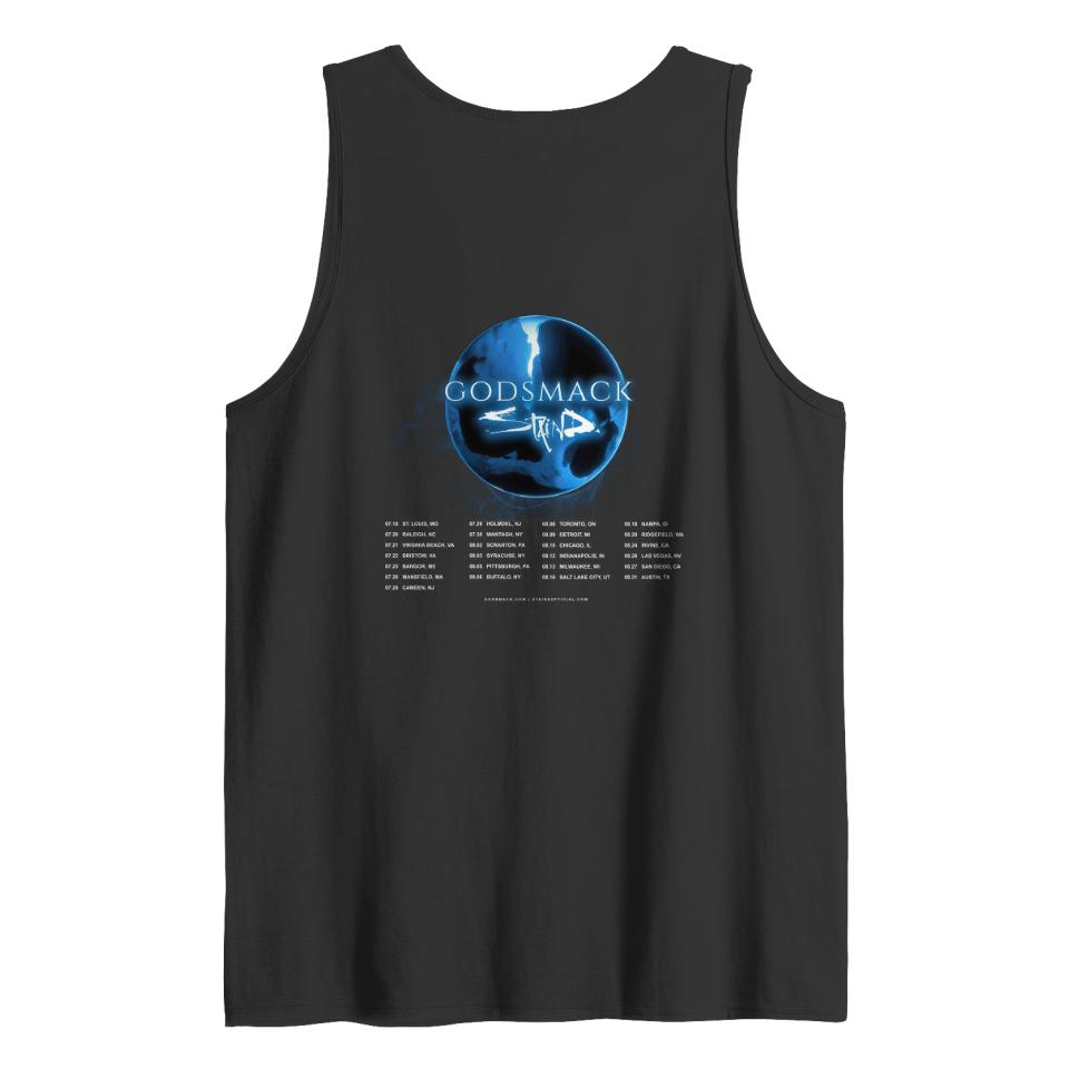 Godsmack With Staind 2023 Tour Double Sided Tank Tops