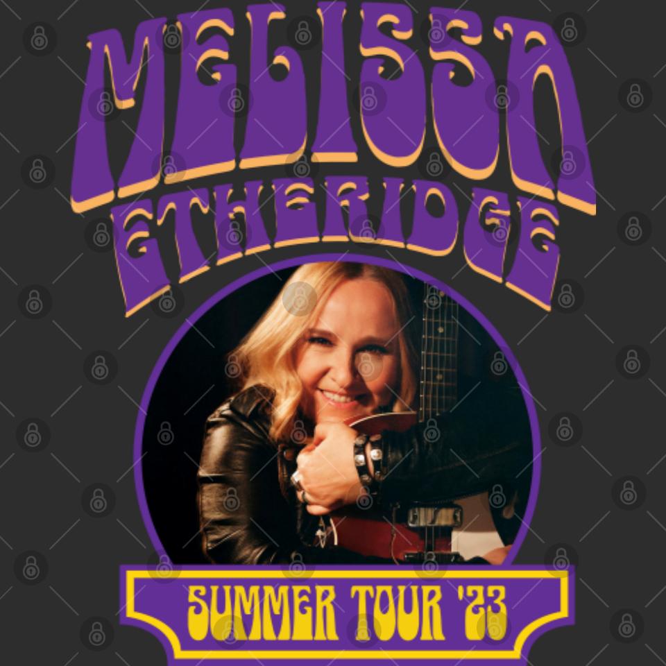 Melissa Etheridge Summer Tour 2023 Double Sided Tank Top