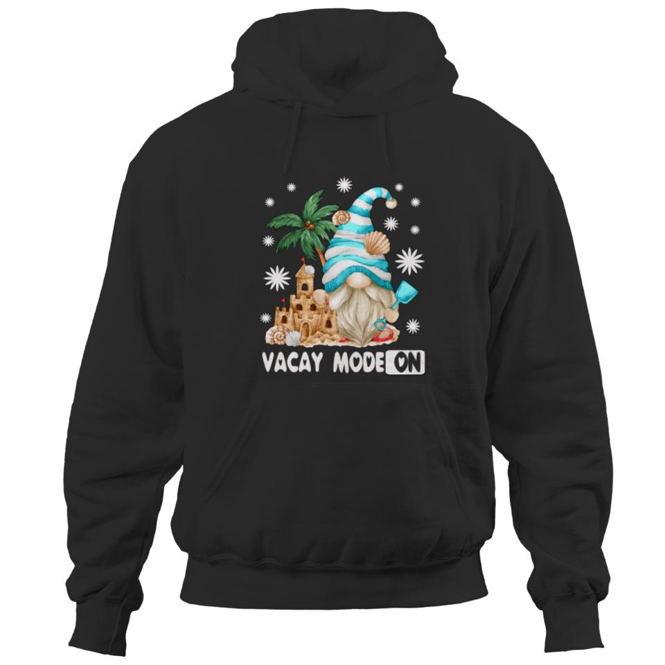 Vacay Mode For Beach Lover And Girls Trip Funny Summer Gnome Hoodies