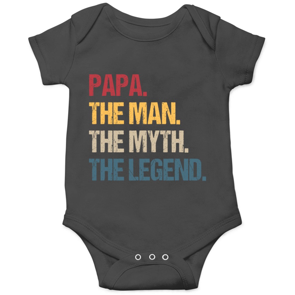 Papa Man Myth Legend Father Gift Onesie