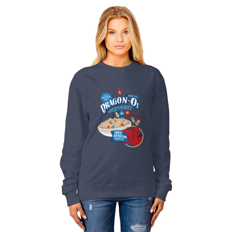 Dragon-Os Cereal Dungeons and Dragons Cereal - Dungeons And Dragons - Sweatshirts
