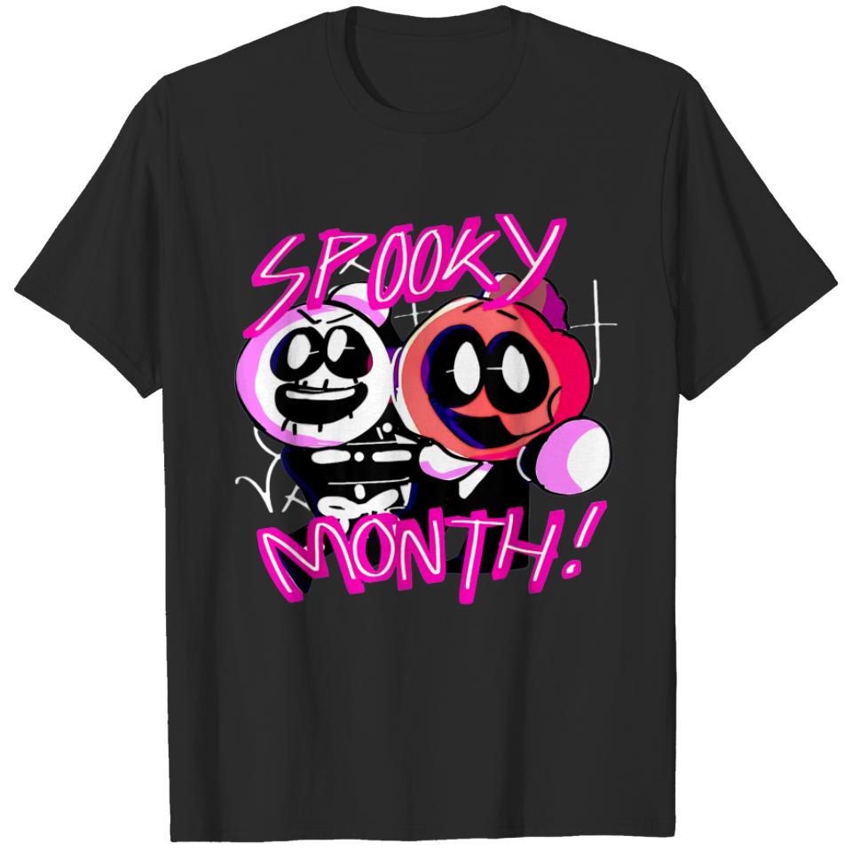 Spooky Month Fridays Games Night Funkin It's a Spooky Month T-Shirt