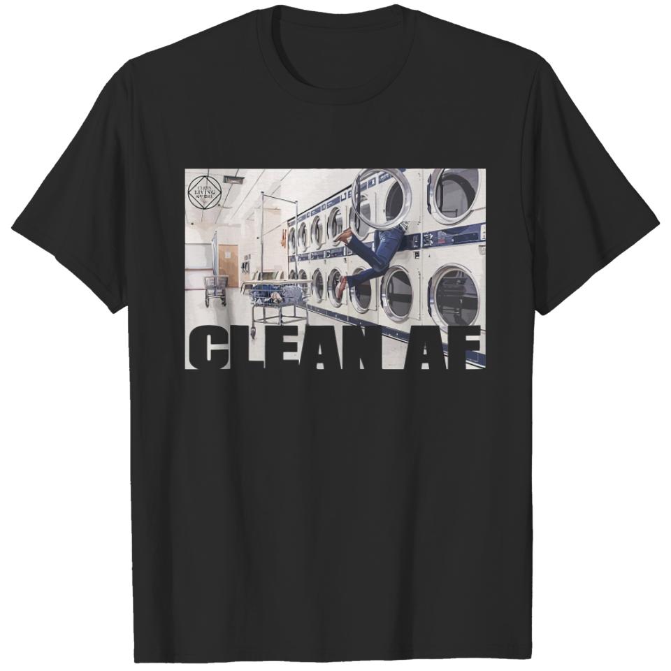 Clean AF Narcotics Anonymous 12 Step Recovery 0435 T-shirt