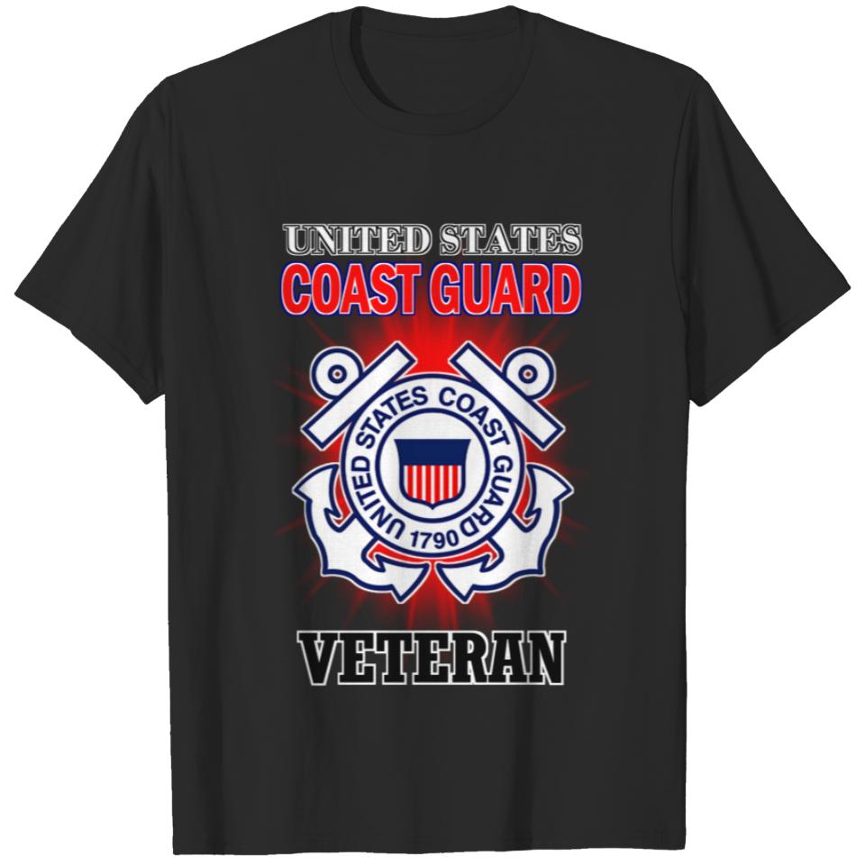 United States Coast Guard Veteran - Us Coast Guard Veteran - T-Shirt