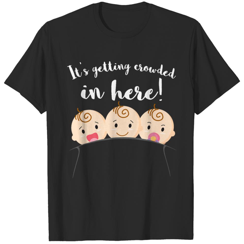 Triplets Mom Triplet Shirts Maternity Shirt Baby Shower Gift