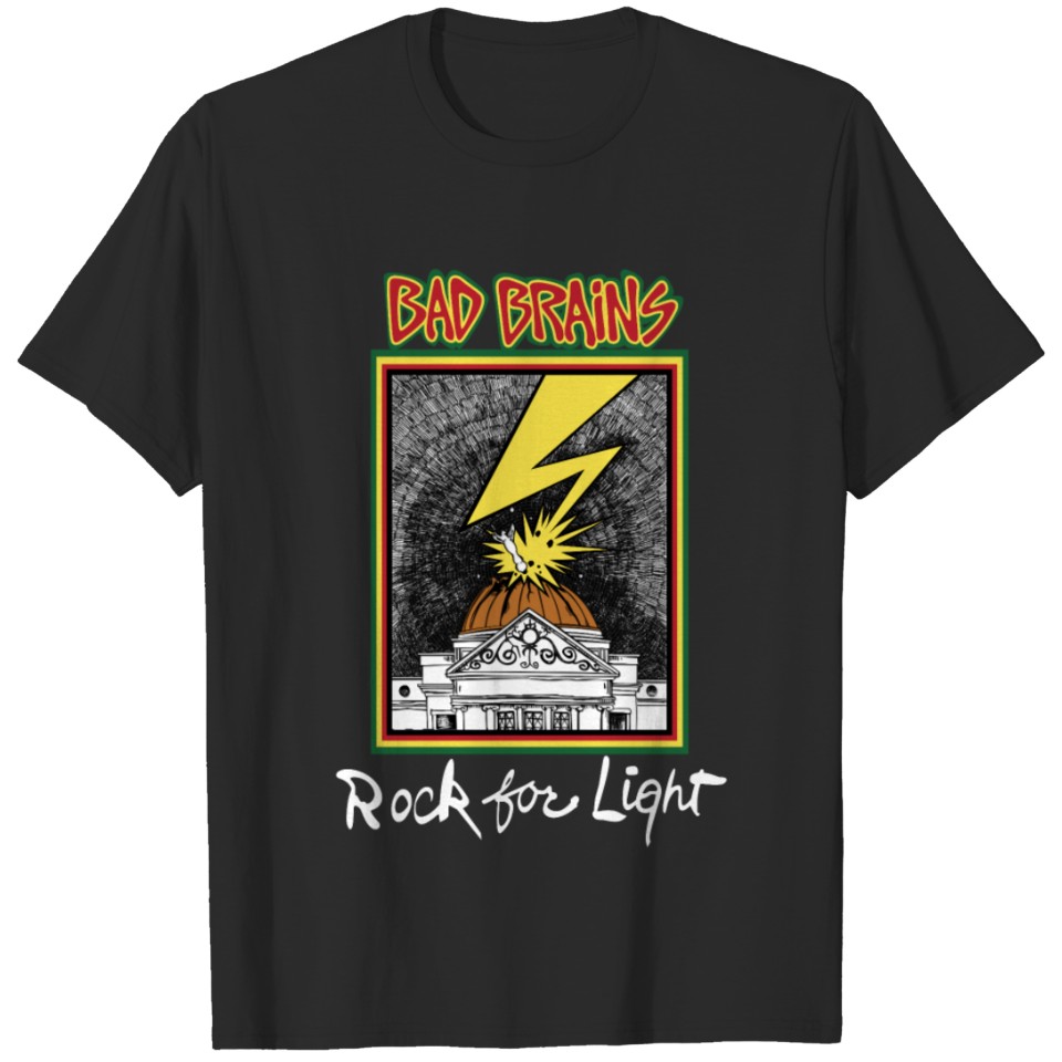 rock Bad Brains Light T-shirt