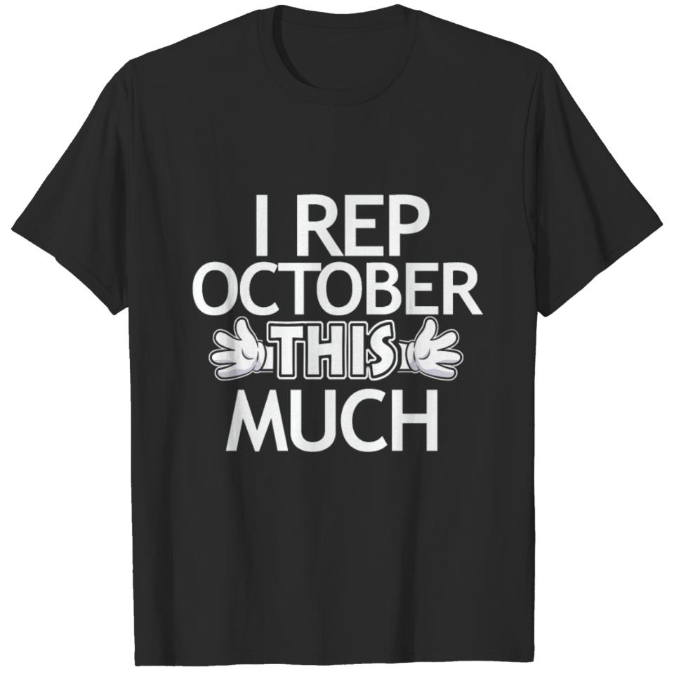 October birthday gift T-shirt