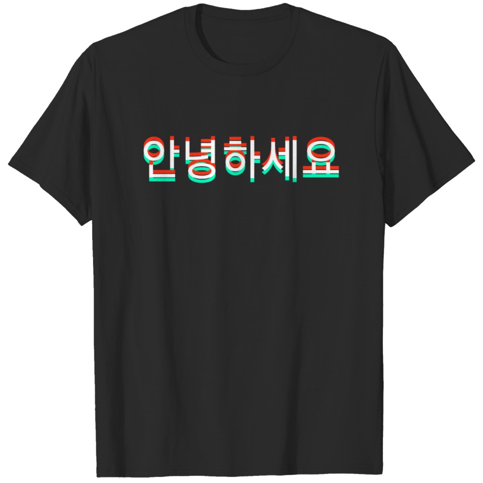 korean language T-shirt