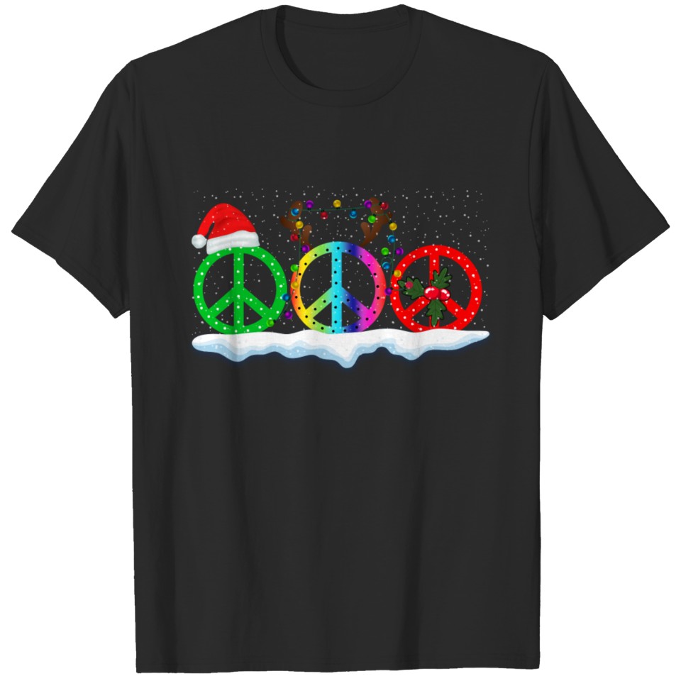Peace Merry Christmas T-shirt