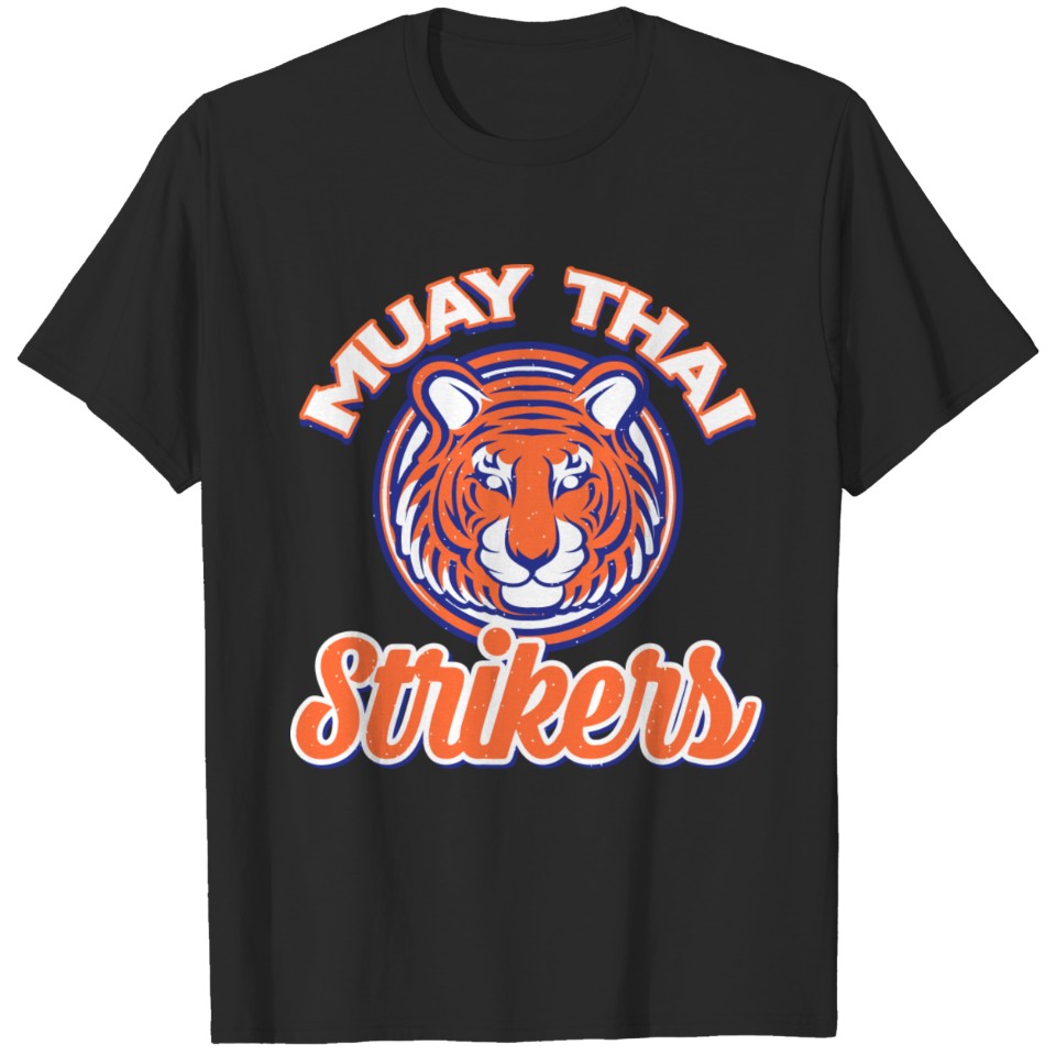 Muah Thai Tiger Gift For A Mixed Martial Arts Figh T-shirt