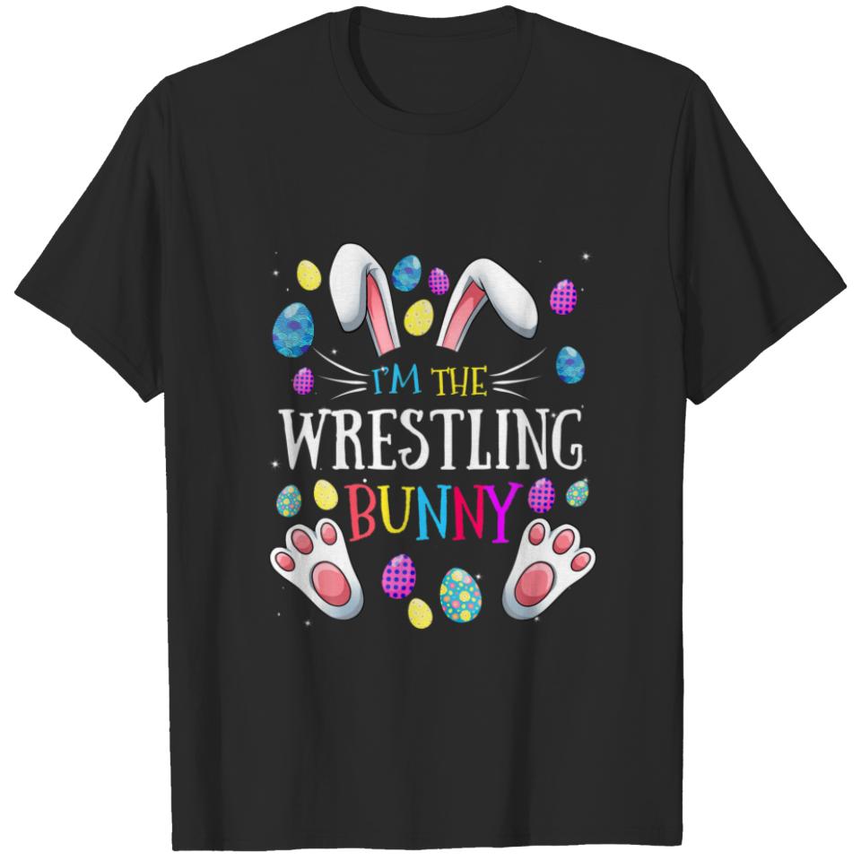 I'm The Wrestling Bunny Matching Family Easter Par T-shirt