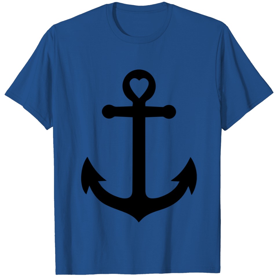 Anchor Heart T Shirt