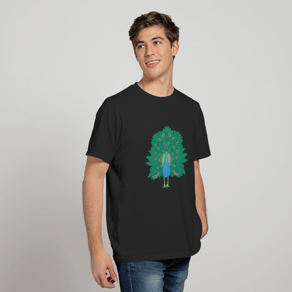 Peacock Realistic T-shirt