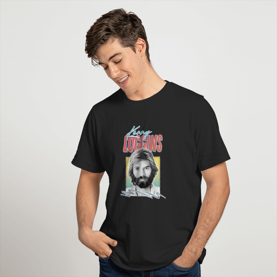 Kenny Loggins / Soft Rock 70s Retro Aesthetic Fan Art Design - Soft Rock Fan - T-Shirt
