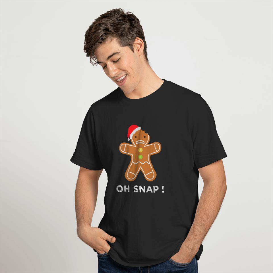 oh snap gingerbread T-shirt
