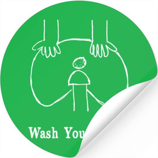 Wash Your Hands Stickers